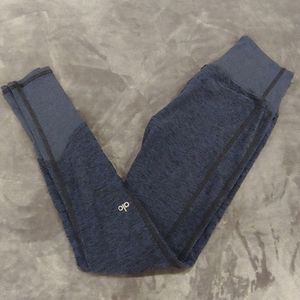 Alo Yoga Lounge Pants Full Length Blue Sz S